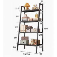 Kitchen Bathroom Multi-Functional Trapezoidal Storage Rack